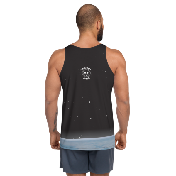 Lonely Catstronaut Tank Top Back